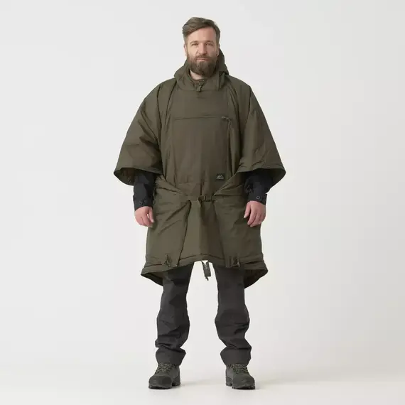 Пончо Helikon-Tex SWAGMAN ROLL Poncho — Windpack Nylon, Taiga Green