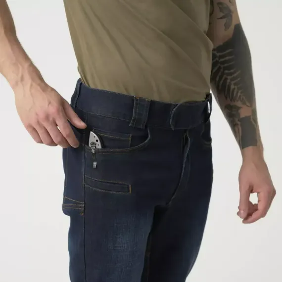 Джинсы Helikon-Tex GREYMAN TACTICAL JEANS Slim - Denim Mid