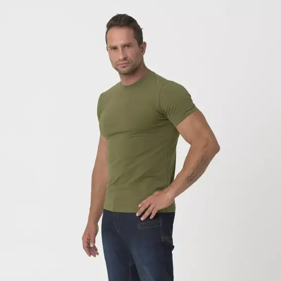 Футболка Helikon-Tex Organic Cotton T-Shirt SLIM, U.S. Green