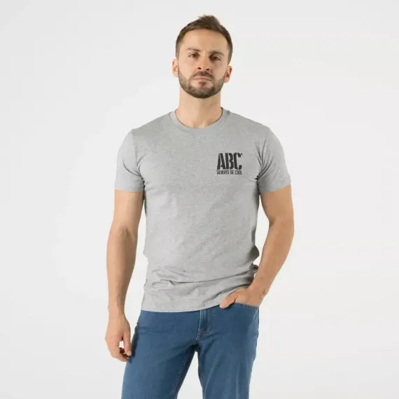 Футболка Helikon-Tex T-shirt (ABC Always Be Cool), Melange Mid Grey
