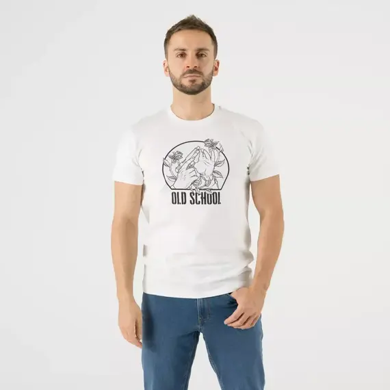 Футболка Helikon-Tex T-Shirt (Old school), White