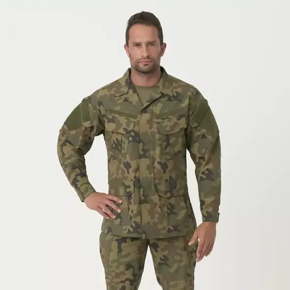 Куртка Helikon-Tex SFU NEXT Shirt - PolyCotton Ripstop, PL Woodland