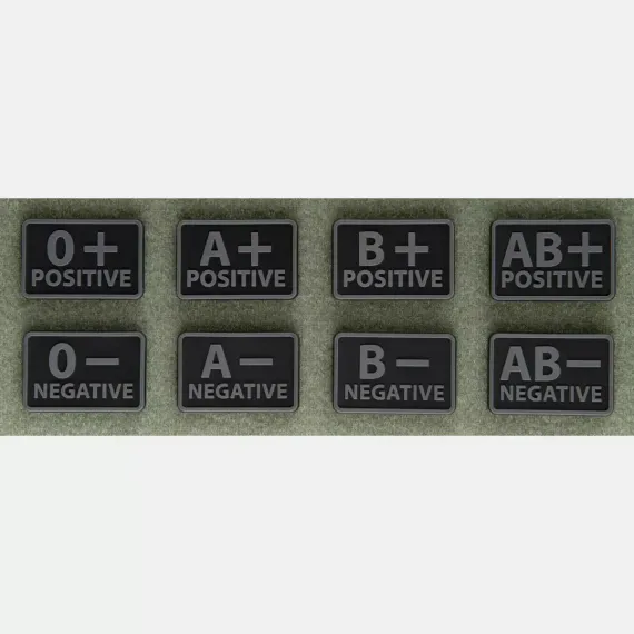 Нашивка Helikon-Tex Blood Patch (set - 2pcs.) - PVC, Black