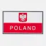 Нашивка Helikon-Tex Polish Banner Patch (90 x 50 mm) - PVC, White